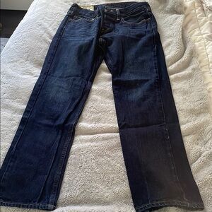 Hollister Dark Blue Men's Relaxed Jeans 29x30 Like New!! Mint!! Vintage